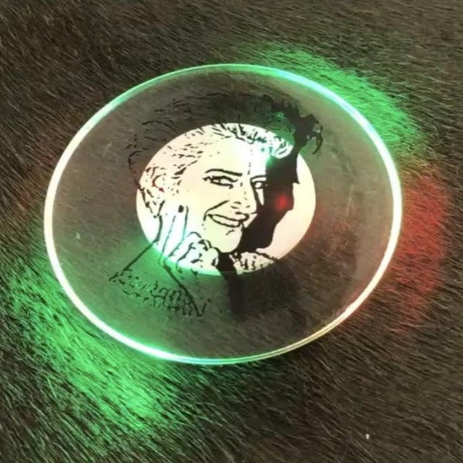 NEW LED 3 Option Light up Coaster